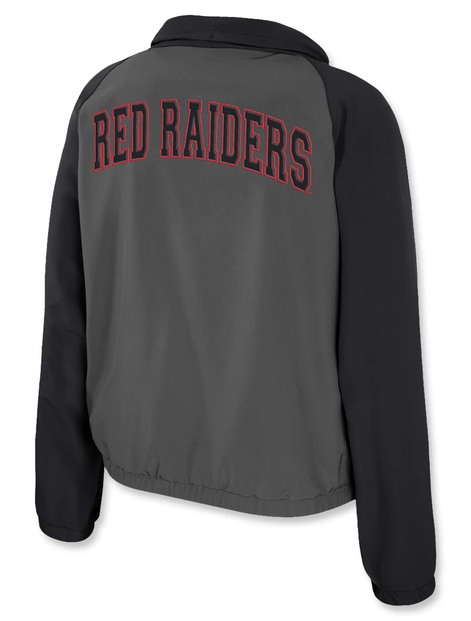 Arena Texas Tech "Stop By" Women's 1/4 Zip Hooded Windbreaker - Image 2