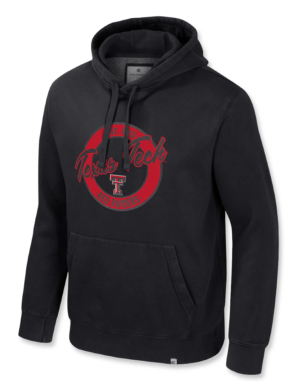 Arena Texas Tech "Storm of the Century" Acid Wash Hood