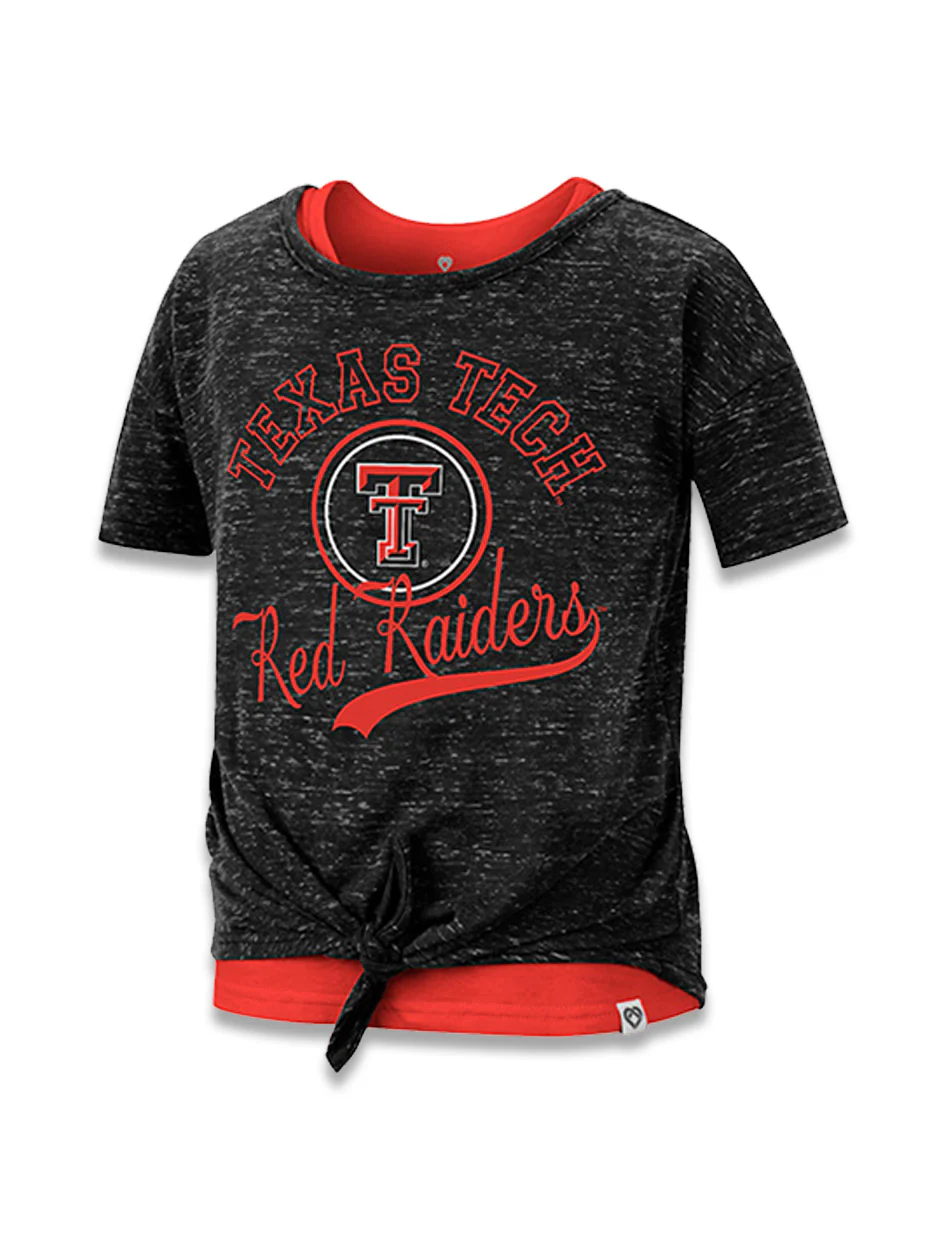 *SALEWH2024**Arena Texas Tech "Stroll" YOUTH 2 Layer T-shirt - Image 2