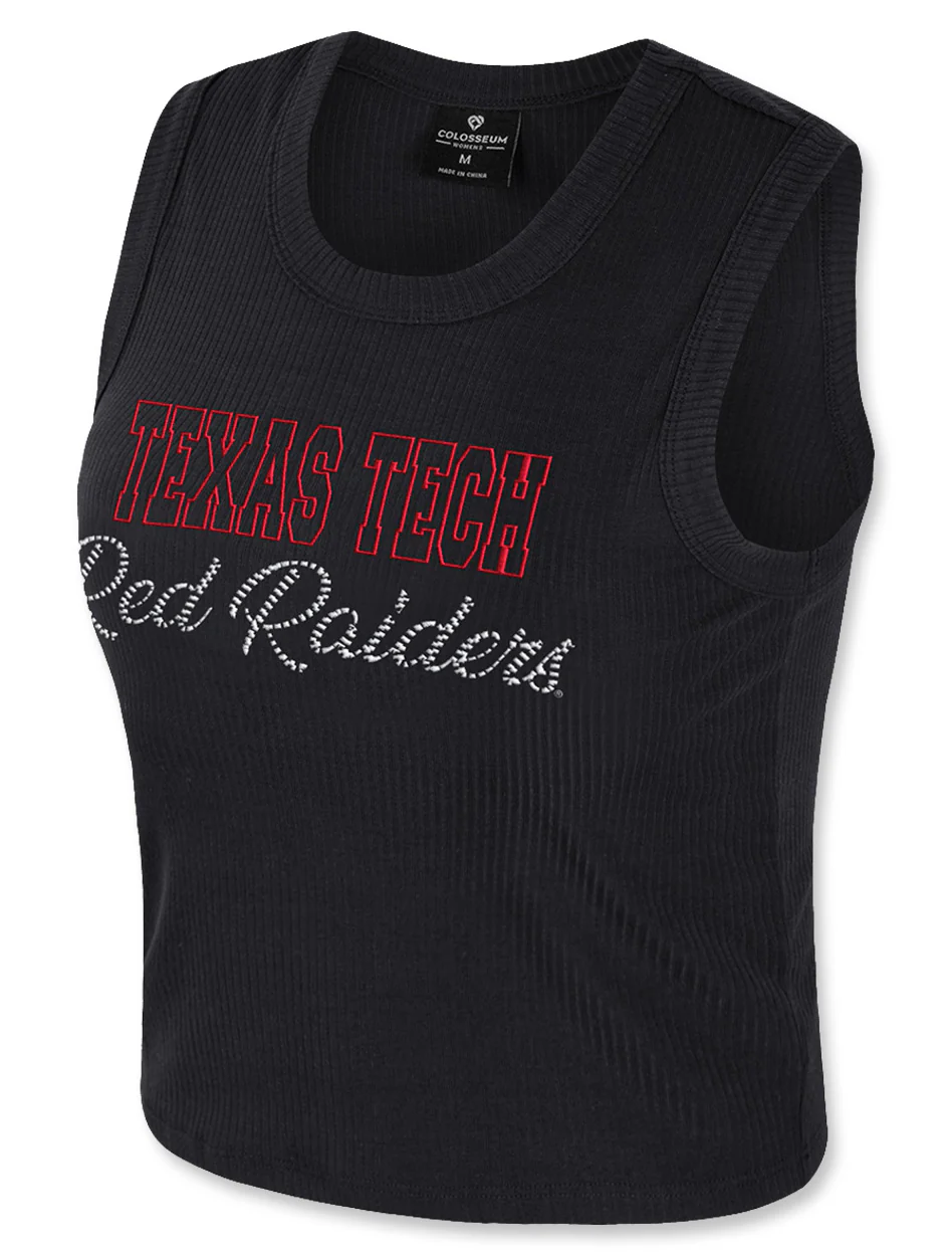 Arena Texas Tech "Sublime" Women's Ribbed Tank Top