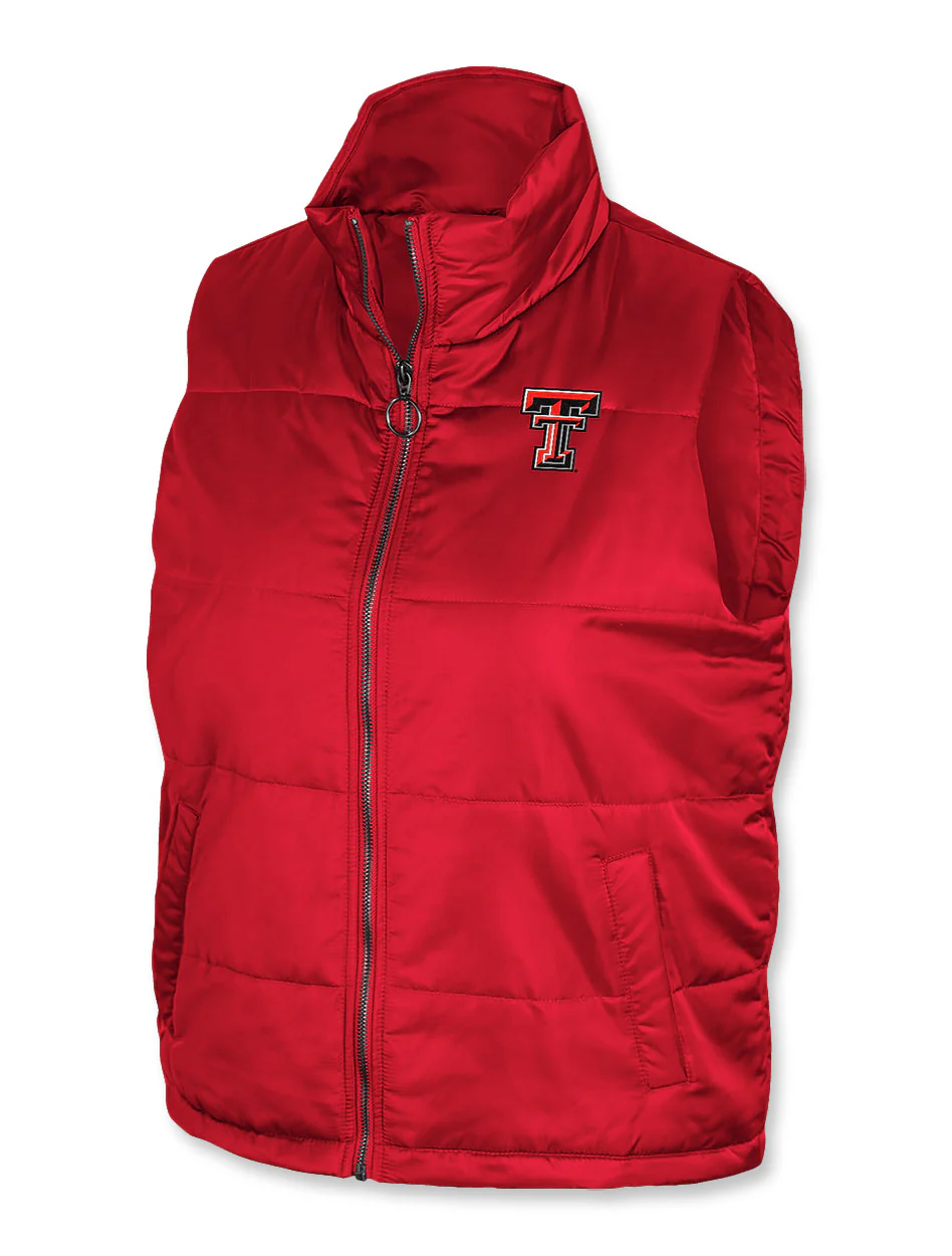 Arena Texas Tech "Sylvie" Women's Puffer Vest - Image 2