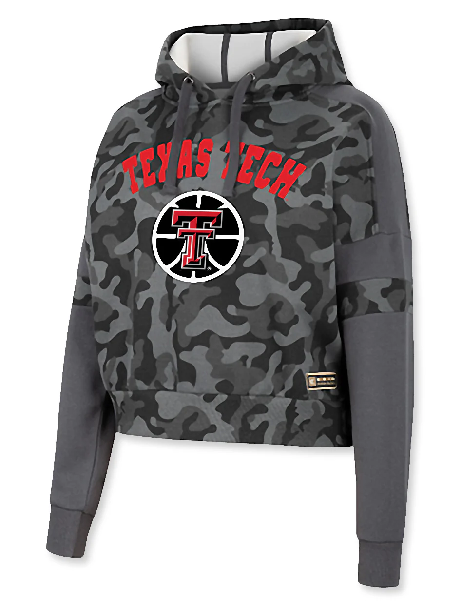 **Arena Texas Tech WOMEN'S "Airborne Meet & Greet" Crop Hoodie