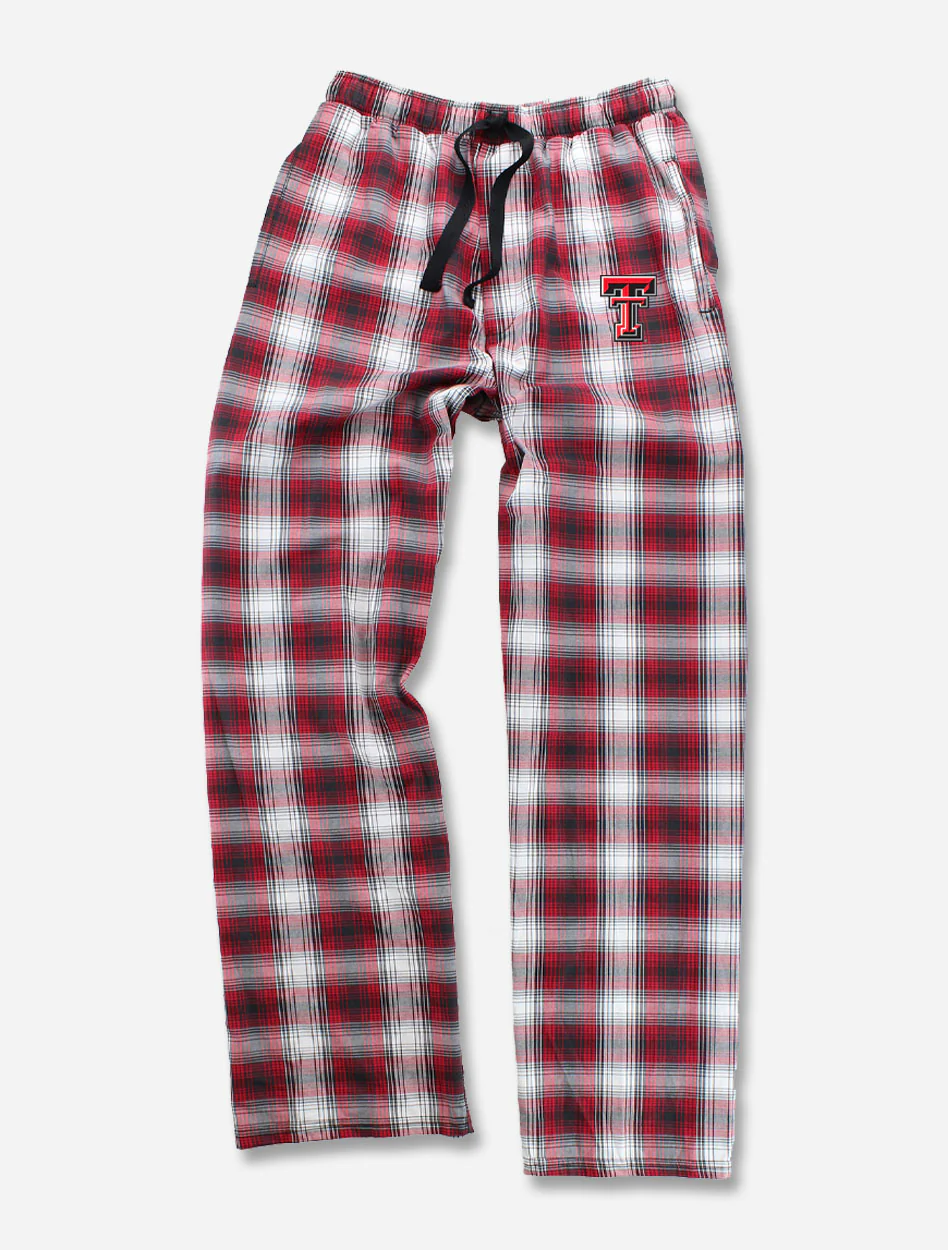 Boxercraft Texas Tech " Coffee Mornings Loungelite" Plaid Pajama Pants