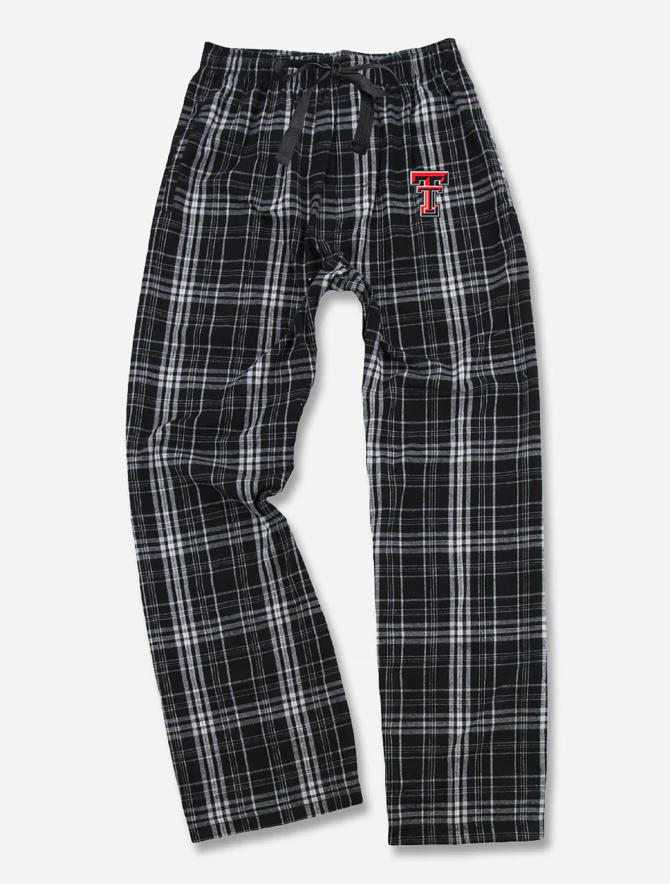 Boxercraft Texas Tech "Sat Morning Cartoons" Loungelite" Plaid Lounge Pants