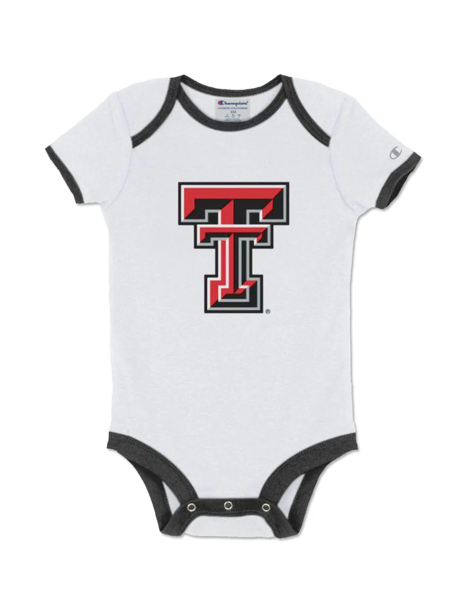 **Champion Texas Tech "Bona Fide Fan" Onesie