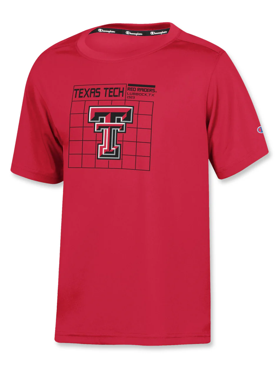 Champion Texas Tech "Echo" Youth Impact Short Sleeve T-Shirt