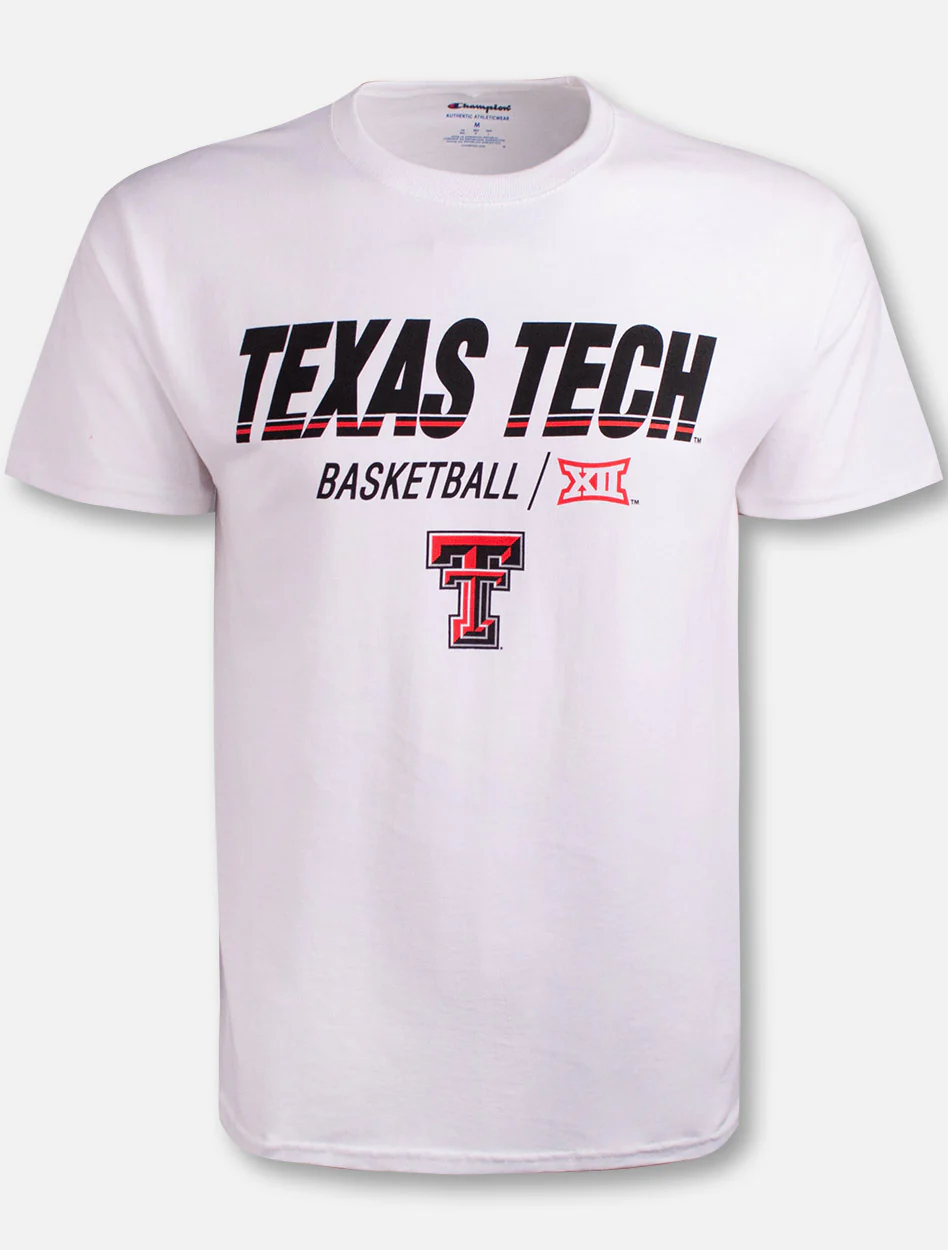 Champion Texas Tech Red Raidres Double T "Center Court" Basketball T-Shirt
