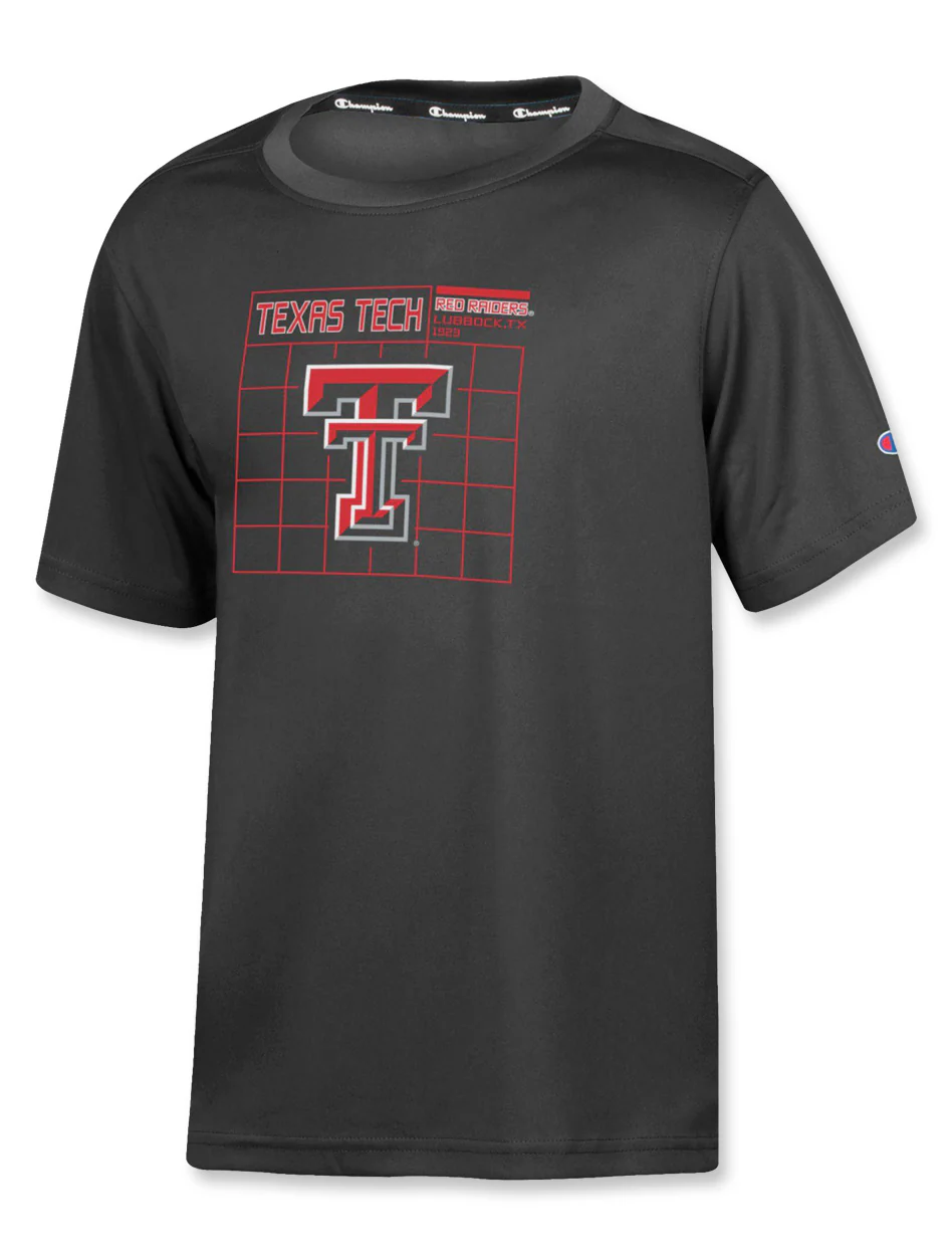 Champion Texas Tech "Refelction" Youth Impact Short Sleeve T-Shirt