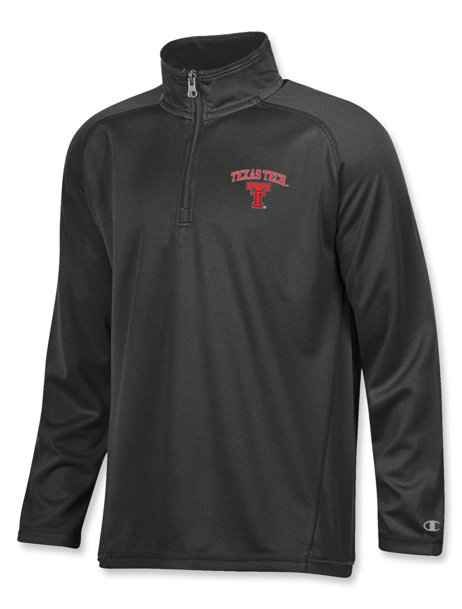 Champion Texas Tech "Reverie" Youth Highlight Quarter Zip