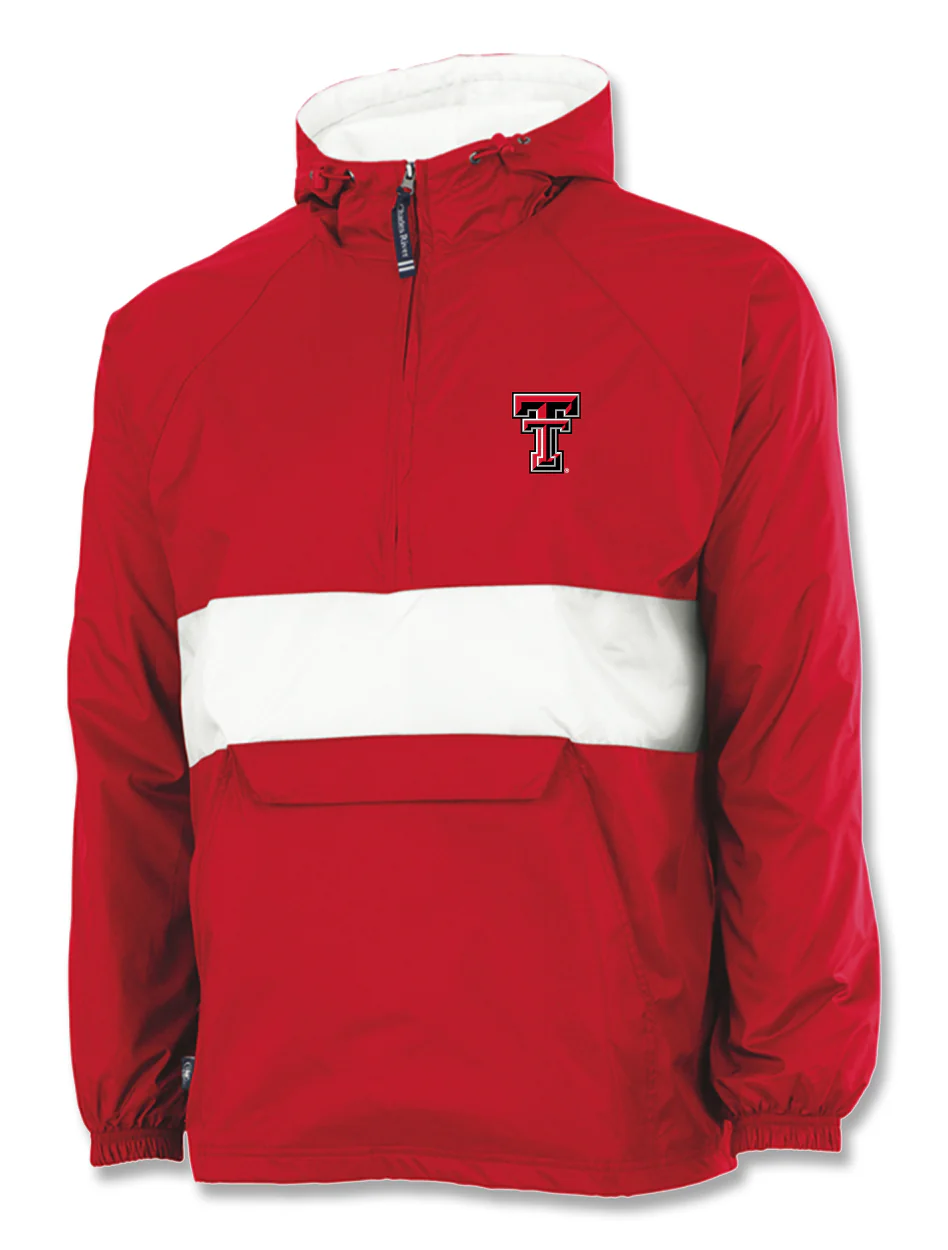 Charles River Texas Tech "Classic CRS" Pullover Jacket