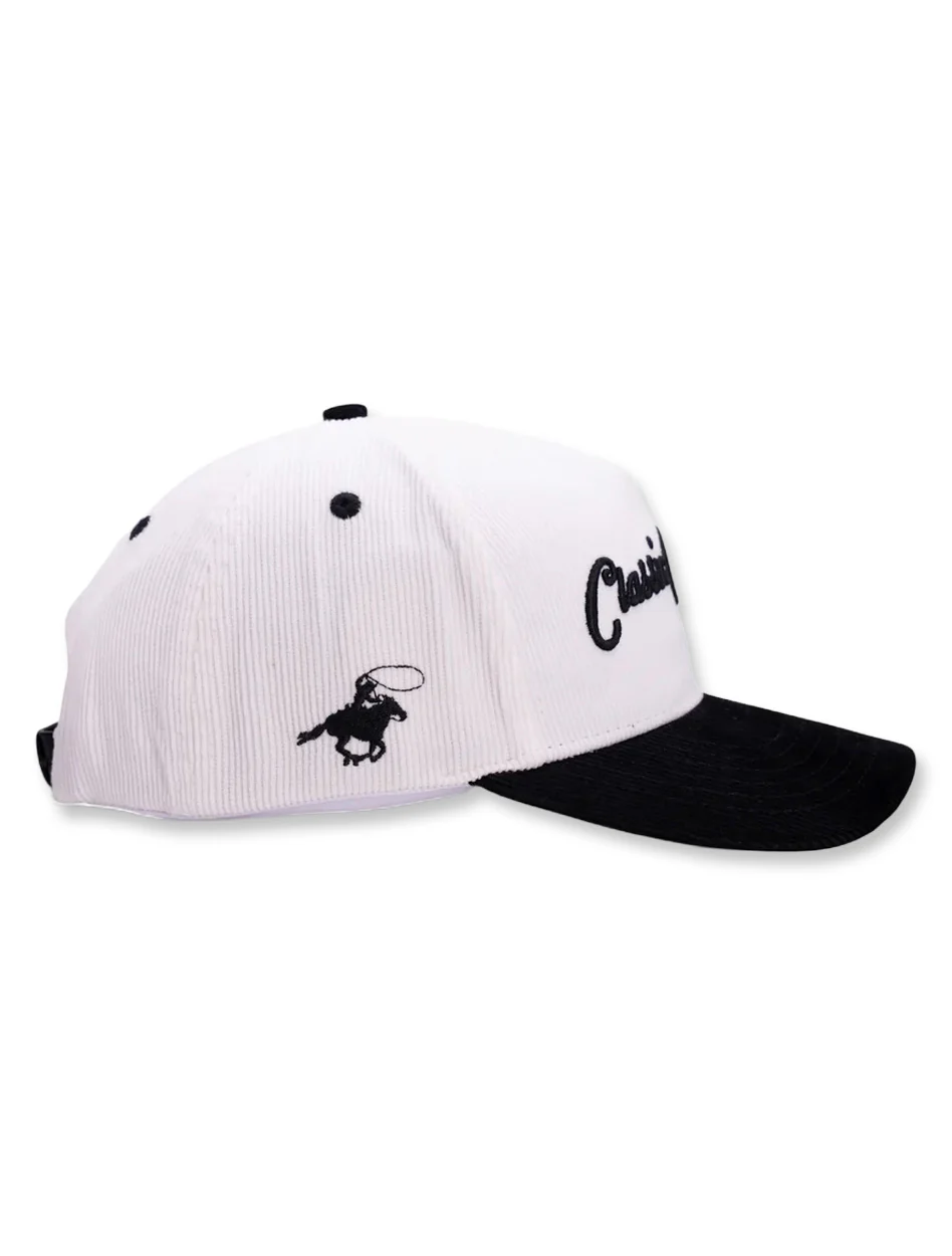 Classic Cowboy "The Formal" 2 Tone Corduroy Snapback Hat - Image 2