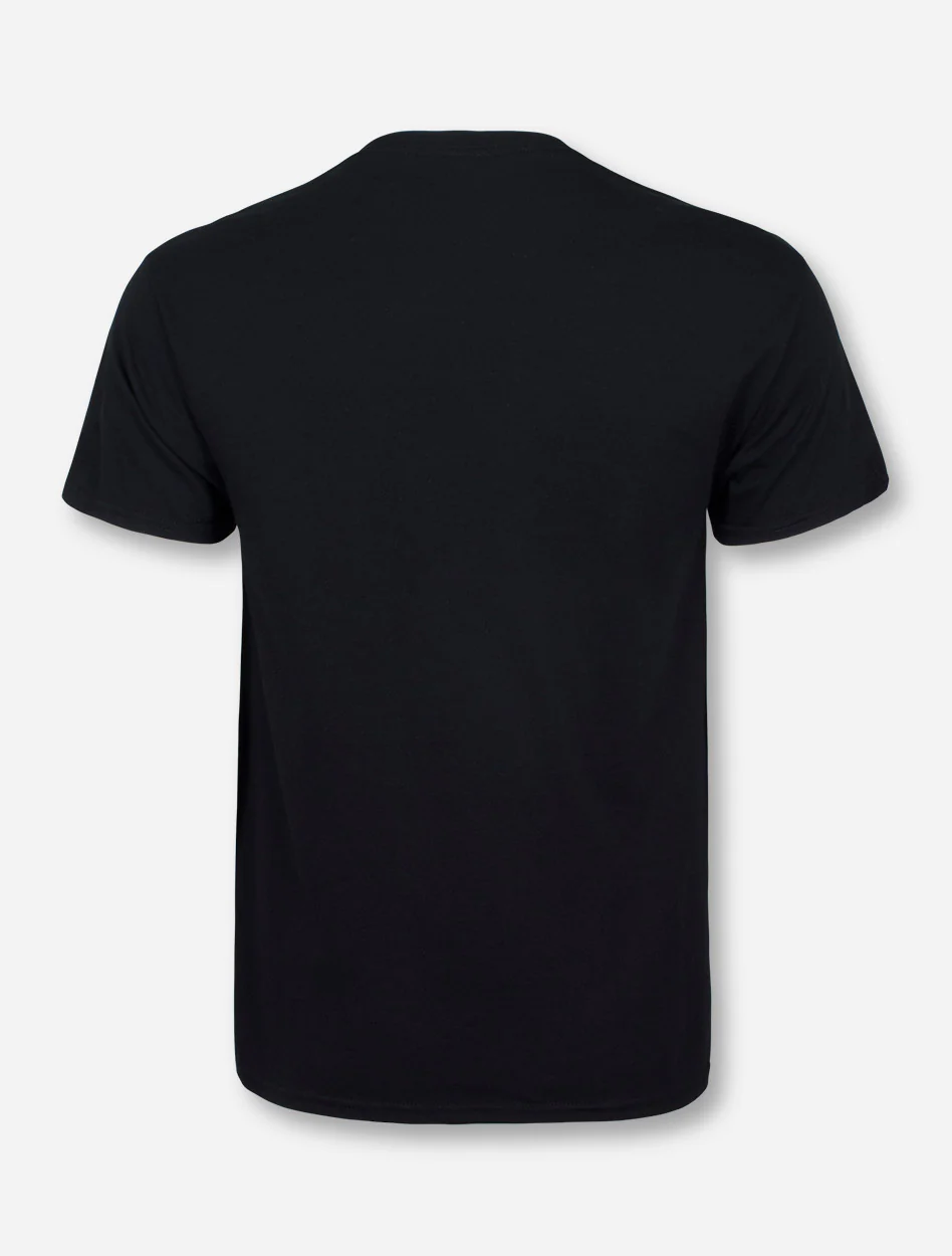 Classic Texas Tech Arch with Dad Black T-Shirt - Image 2