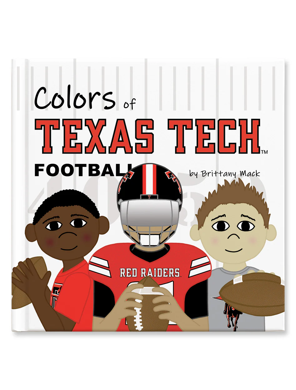 Colors of Texas Tech Football Kids Book