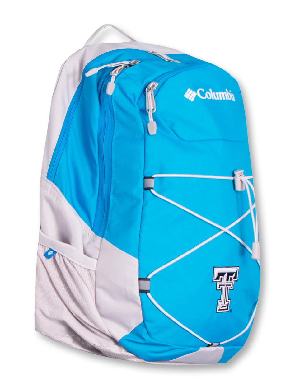 Columbia Texas Tech "Northport" Black and White Double T Backpack - Image 7