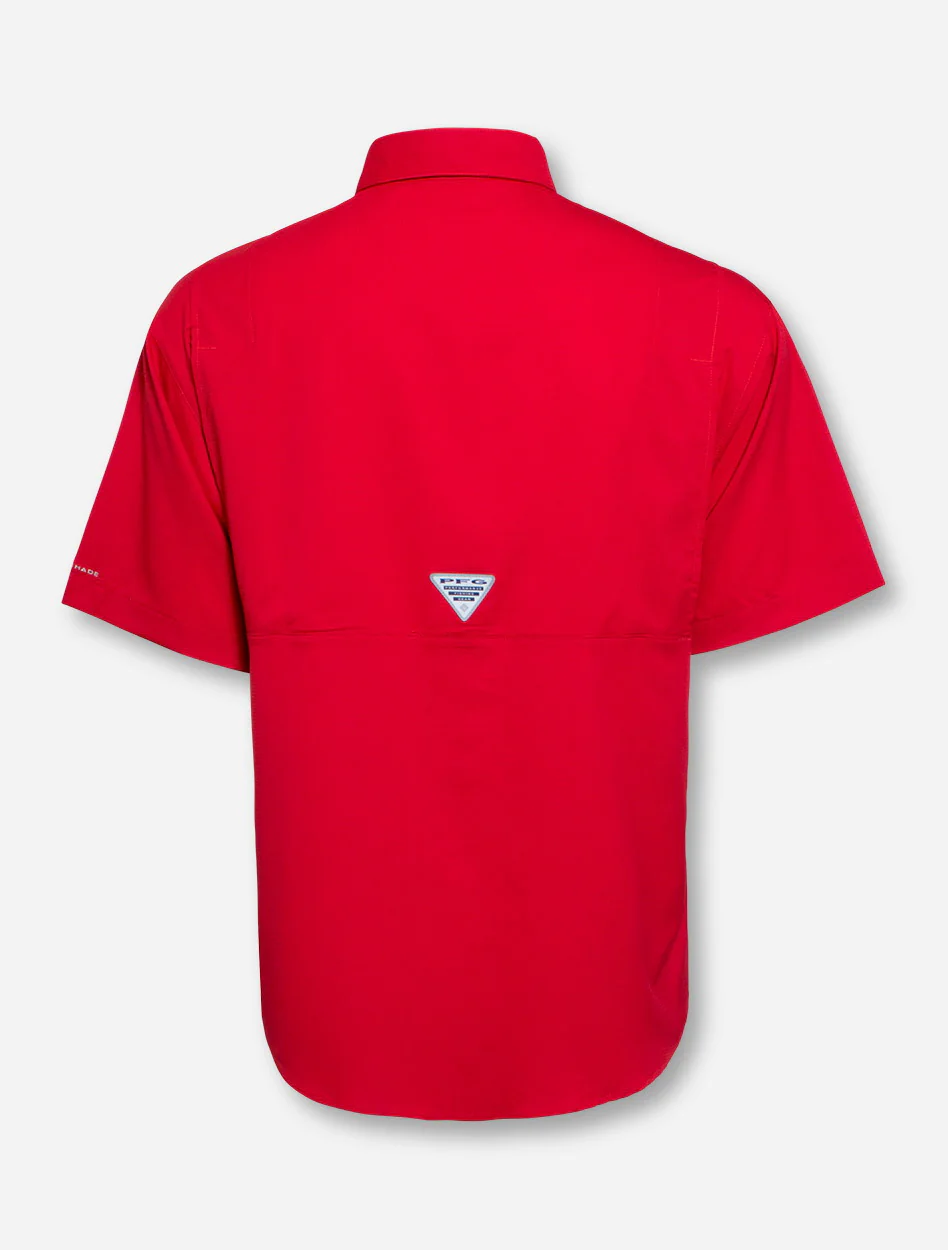 Columbia Texas Tech Red Raiders "Tamiami" Guns Up Fishing Shirt - Image 4