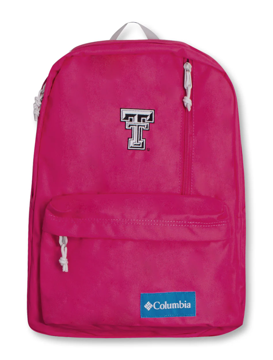 Columbia Texas Tech "Sun Pass" Black and White Double T Backpack - Image 7