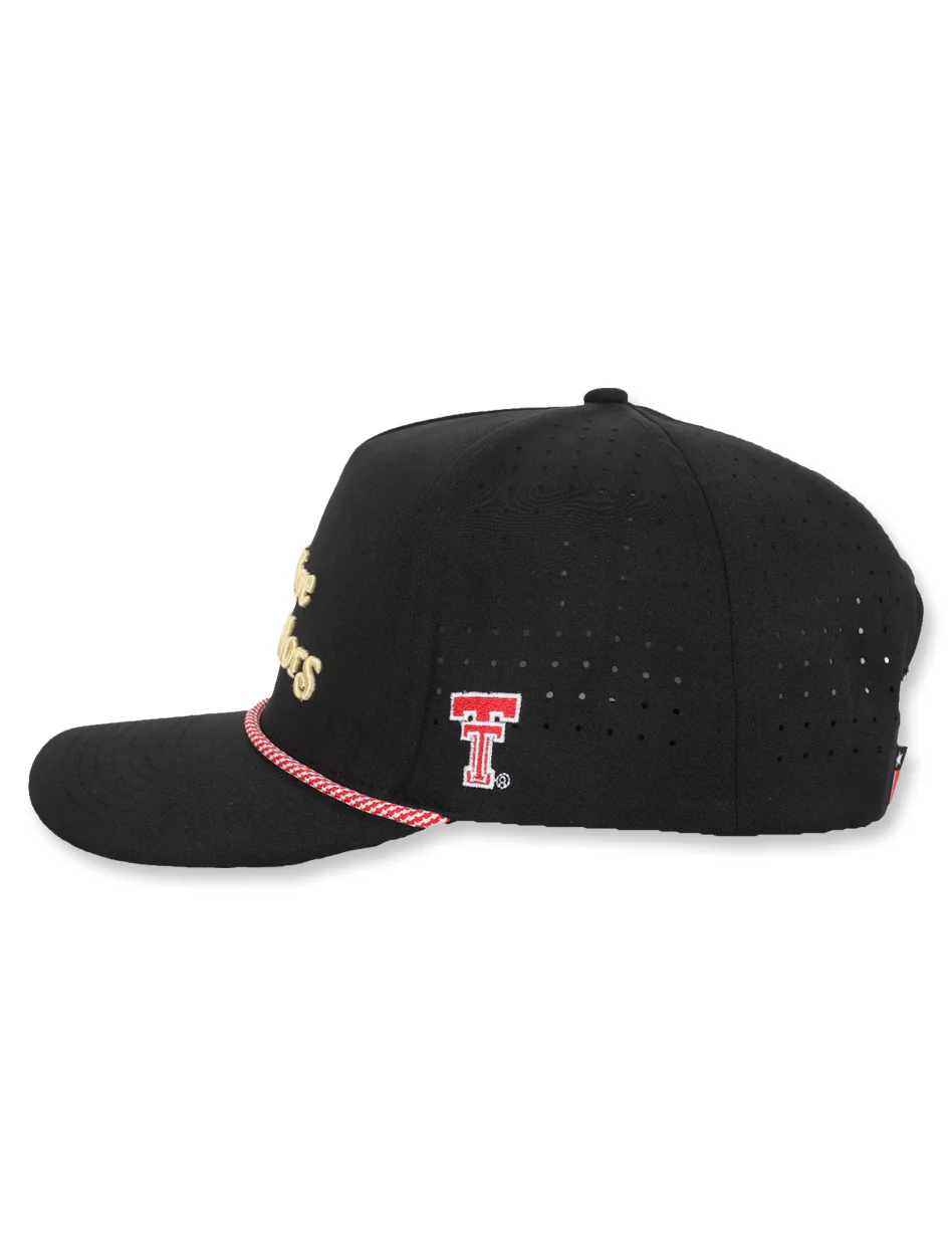 Texas Tech Dark Horse "Long Live the Matadors" Black Snapback Cap - Image 3