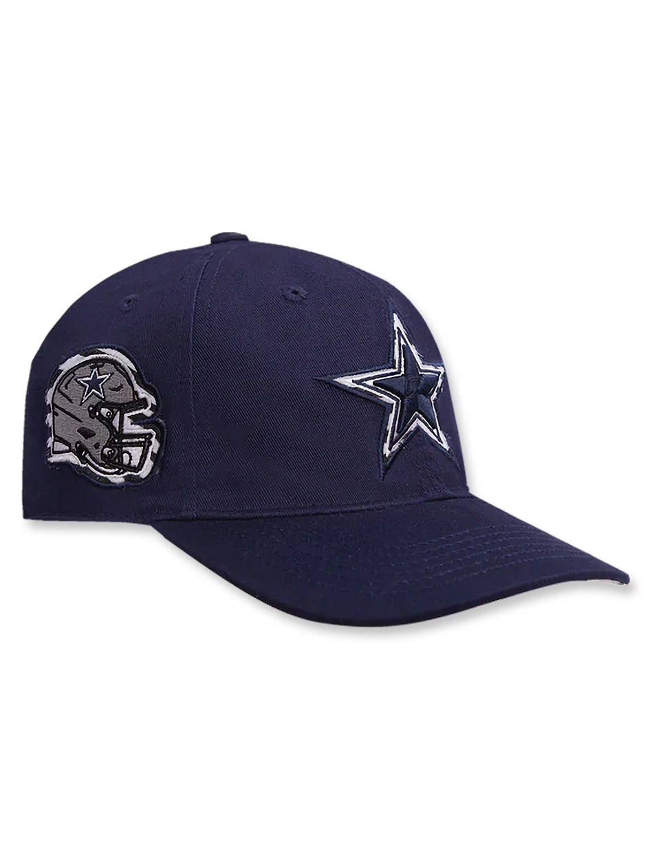Dallas Cowboys "Animal Print Dad Hat" WOMEN'S Adjustable Cap w/ Leather Adjuster - Image 3