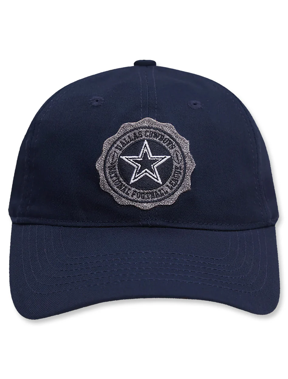 Dallas Cowboys "Crest Emblem" Dad Adjustable Cap w/ Leather Adjuster