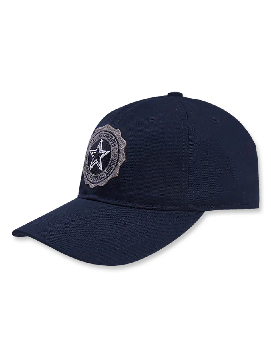 Dallas Cowboys "Crest Emblem" Dad Adjustable Cap w/ Leather Adjuster - Image 4