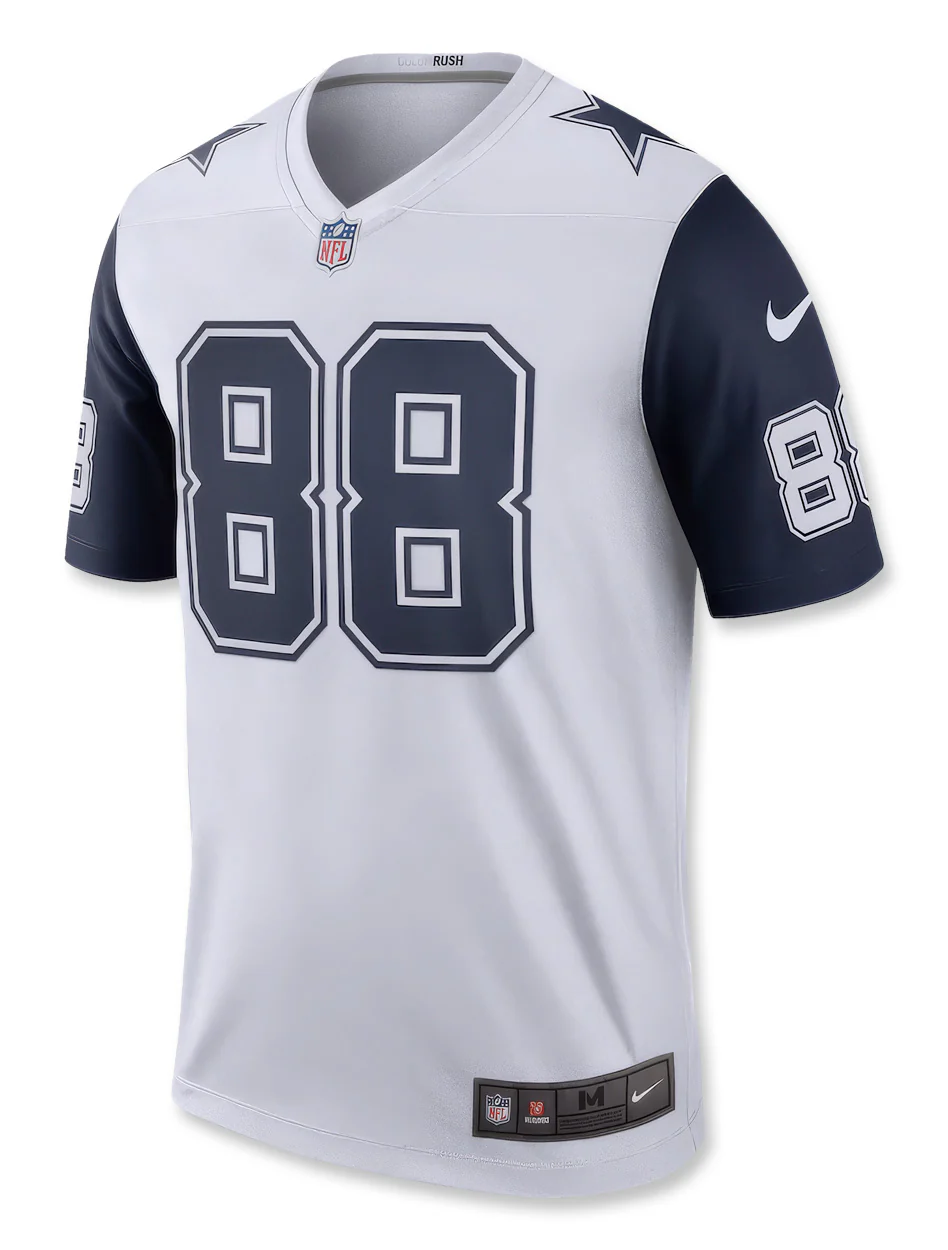 Dallas Cowboys NFL Official #88 Lamb White 2nd Alternate Jersey - Image 2