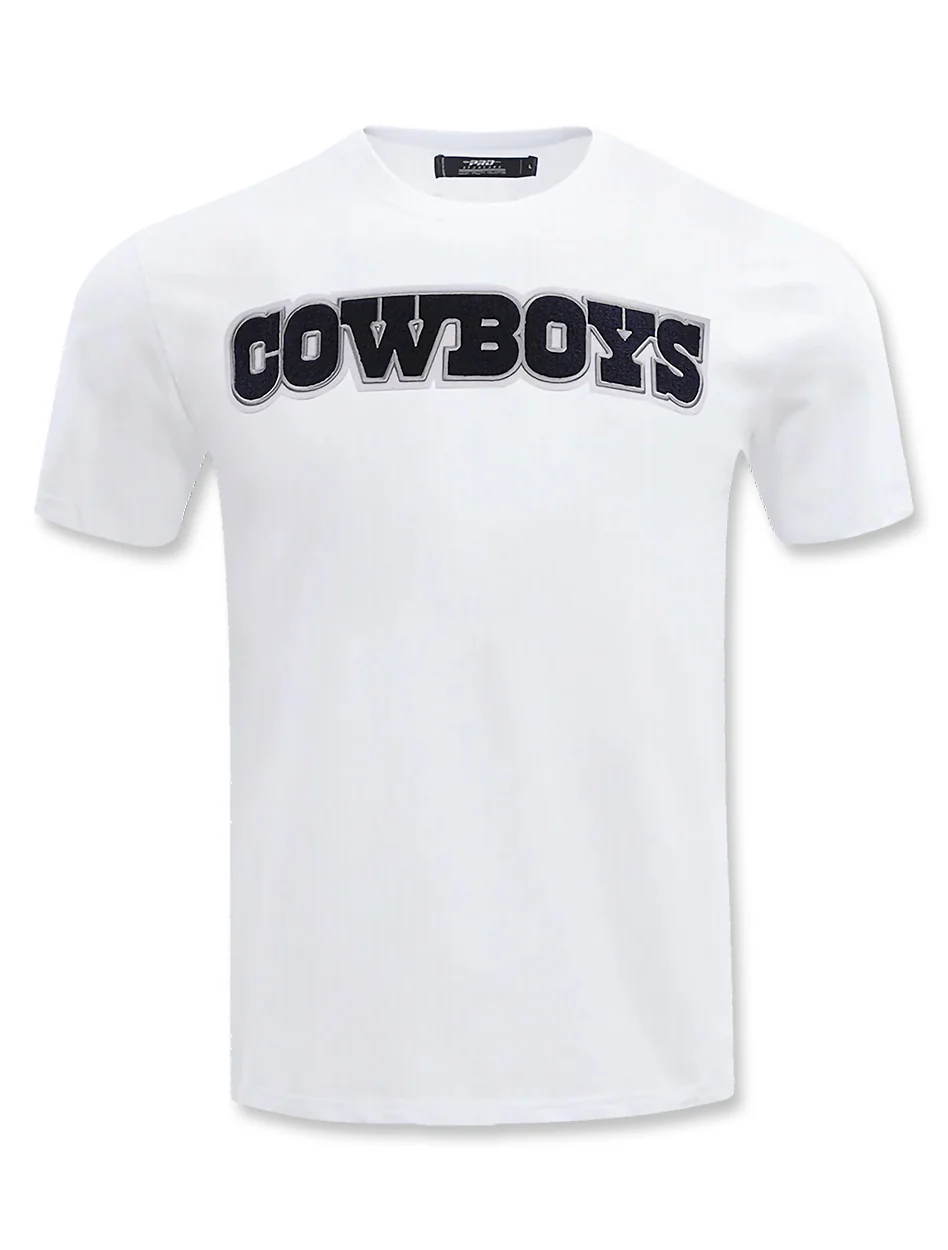 Dallas Cowboys Pro Standard "Chenille" Classic T-Shirt - Image 3