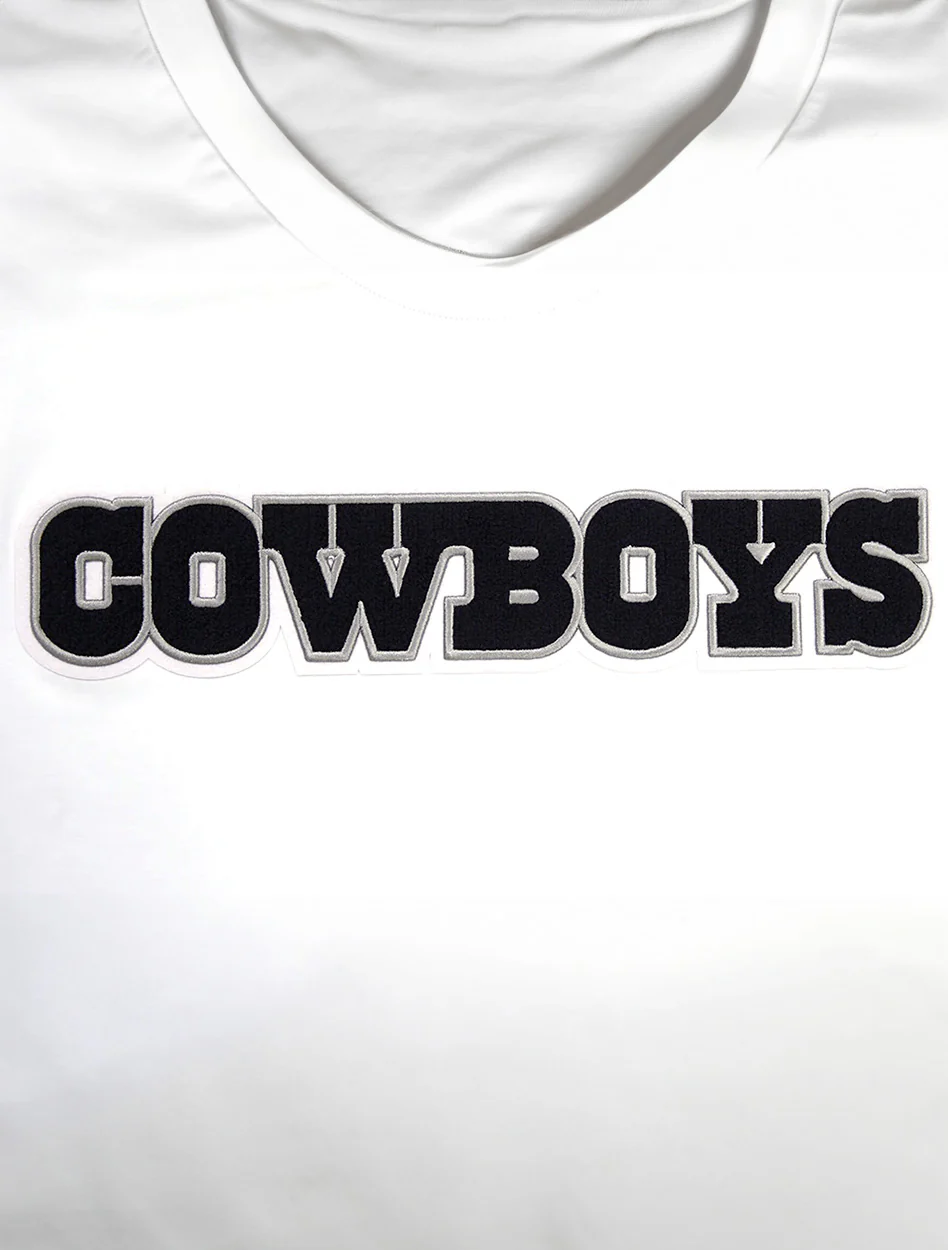 Dallas Cowboys Pro Standard "Chenille" Classic T-Shirt - Image 5