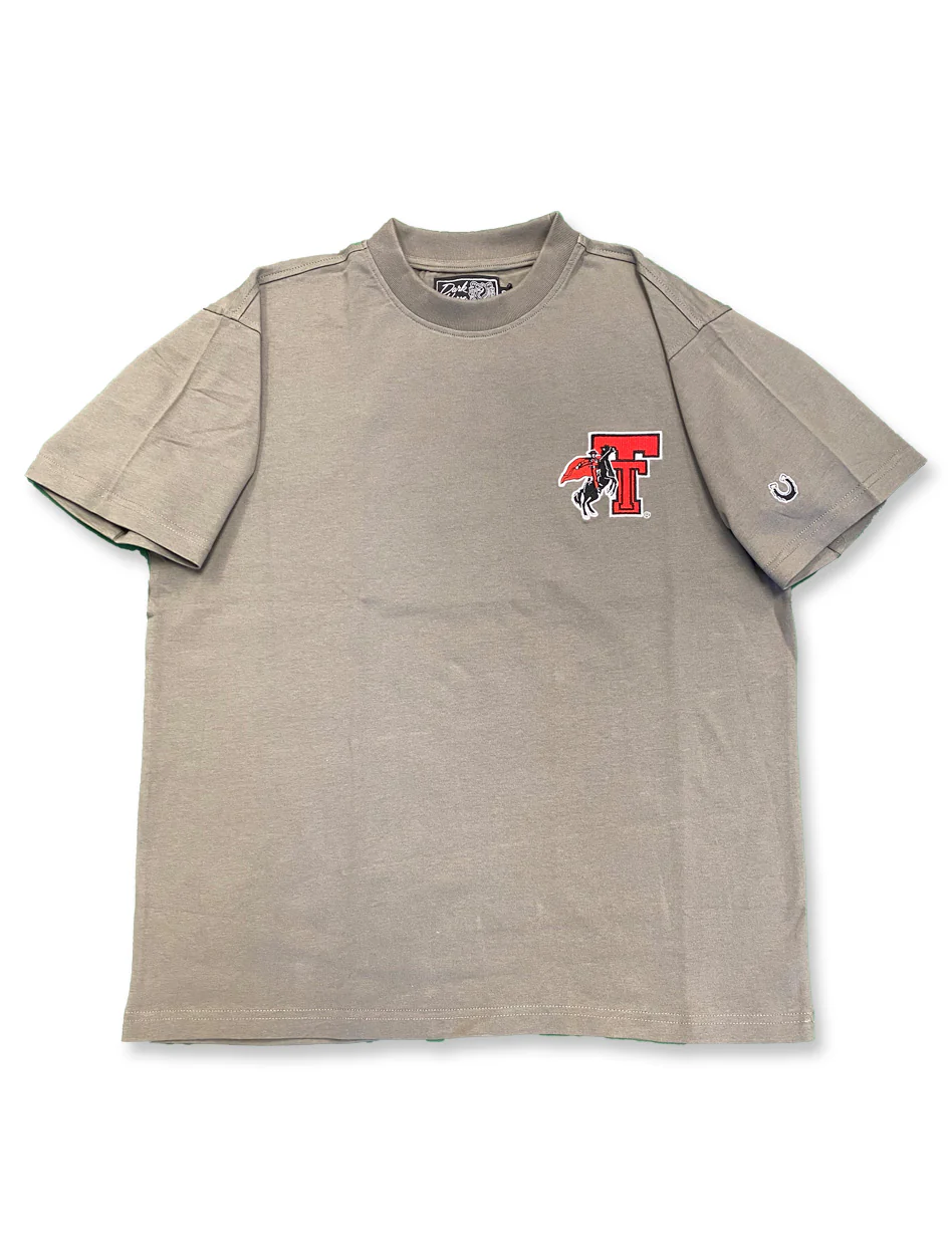 Dark Horse Texas Tech "TB Rearing Rider" Heavyweight Washed MEN'S T-Shirt