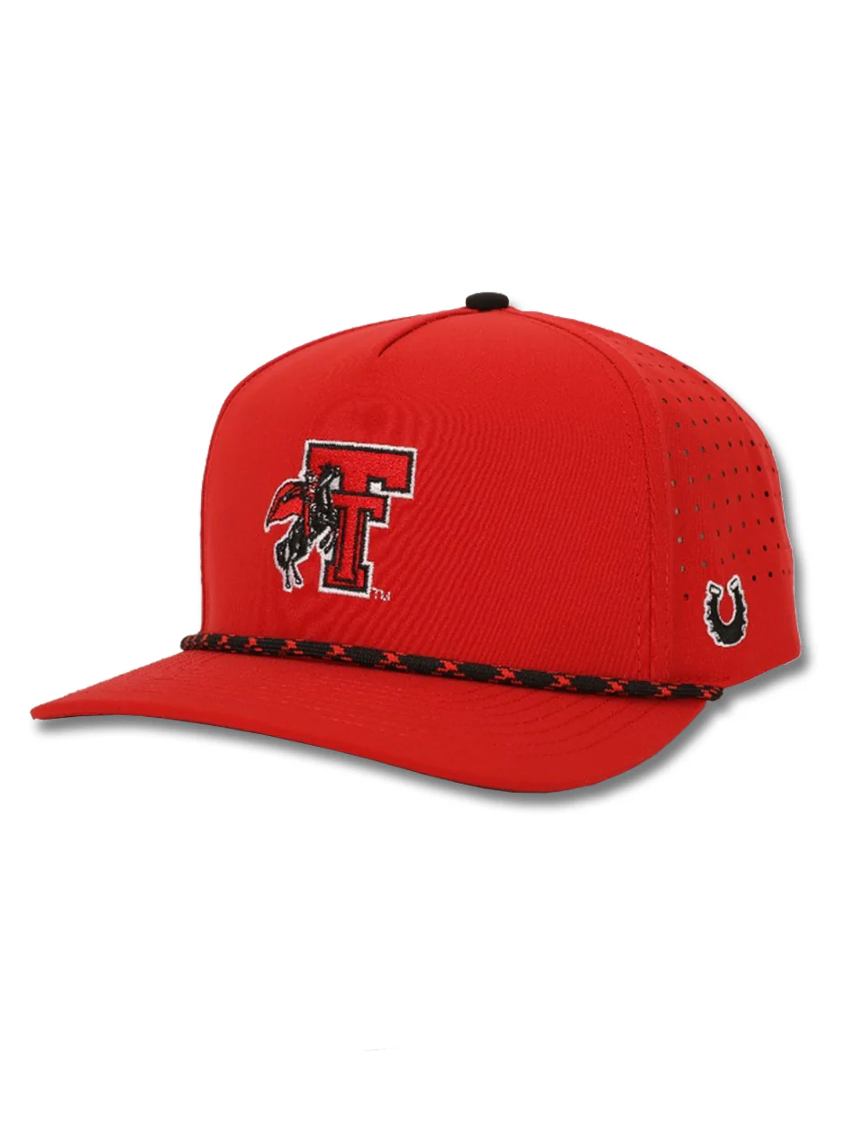 Dark Horse Throwback "Rearing Rider" Red Sport Snapback Cap