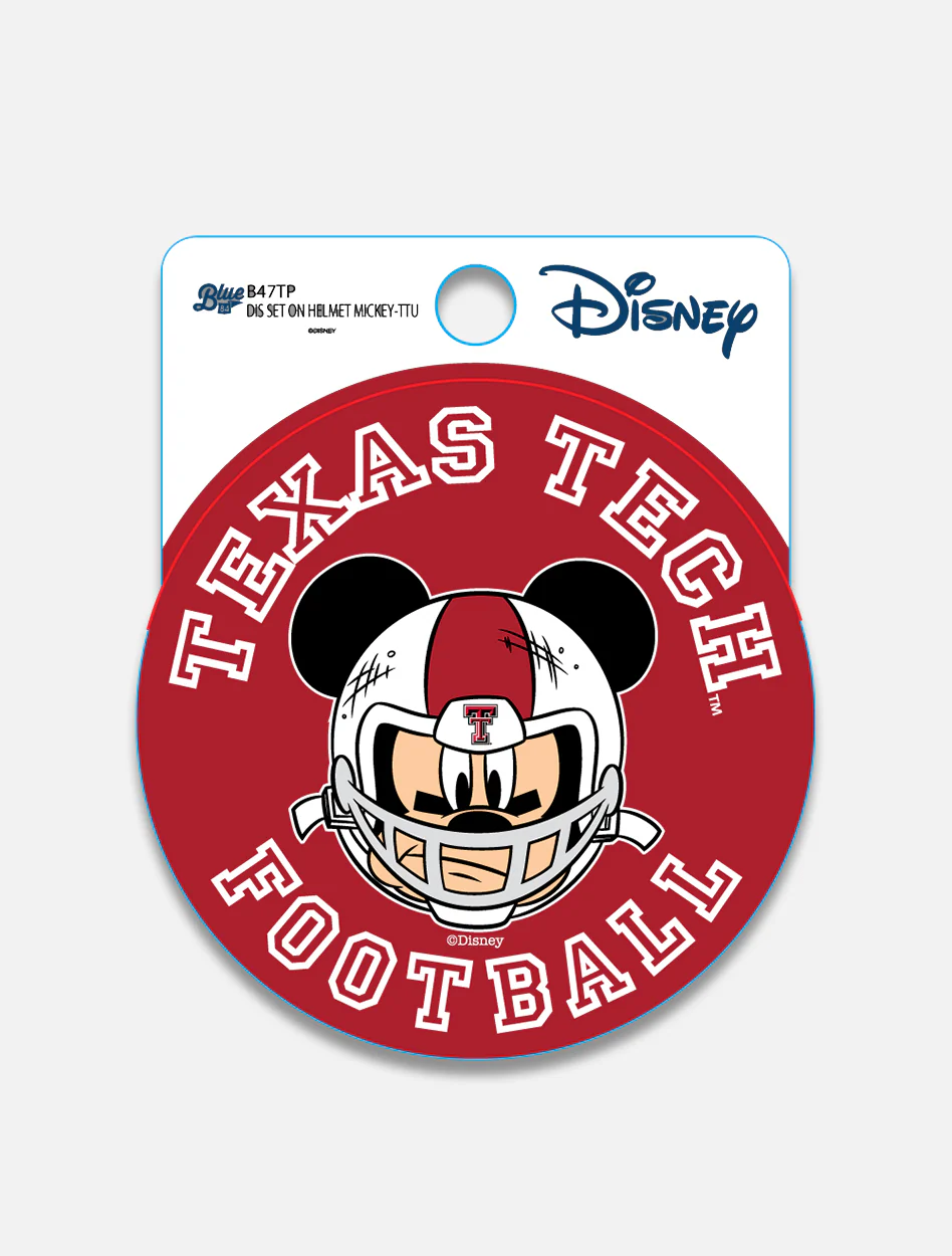 Disney x Red Raider Outfitter Texas Tech "Set on Helmet Mickey"