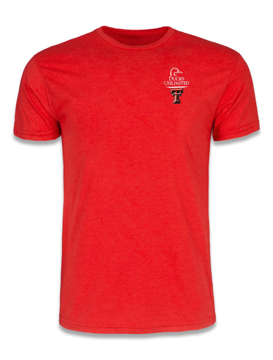 **Ducks Unlimited Texas Tech "In the Cattails " Short Sleeve T-shirt - Image 2