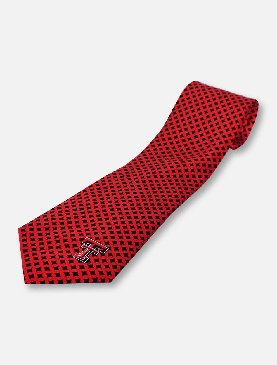 Eagles Wings Texas Tech Red Raiders Diamante Tie