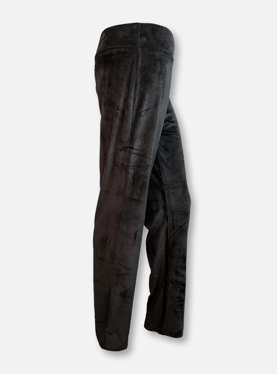Emerson Street Texas Tech Red Raiders "Eden" Women's Black Velvet Pants - Image 2