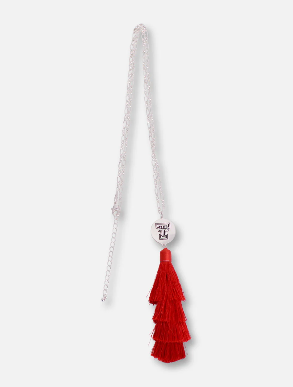 Emerson Street Texas Tech Red Raiders "Tara" Tassle Necklace