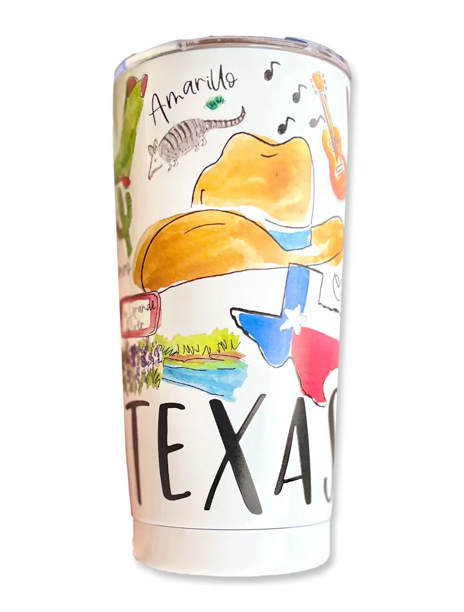 Everything Texas 20 oz Travel Tumbler