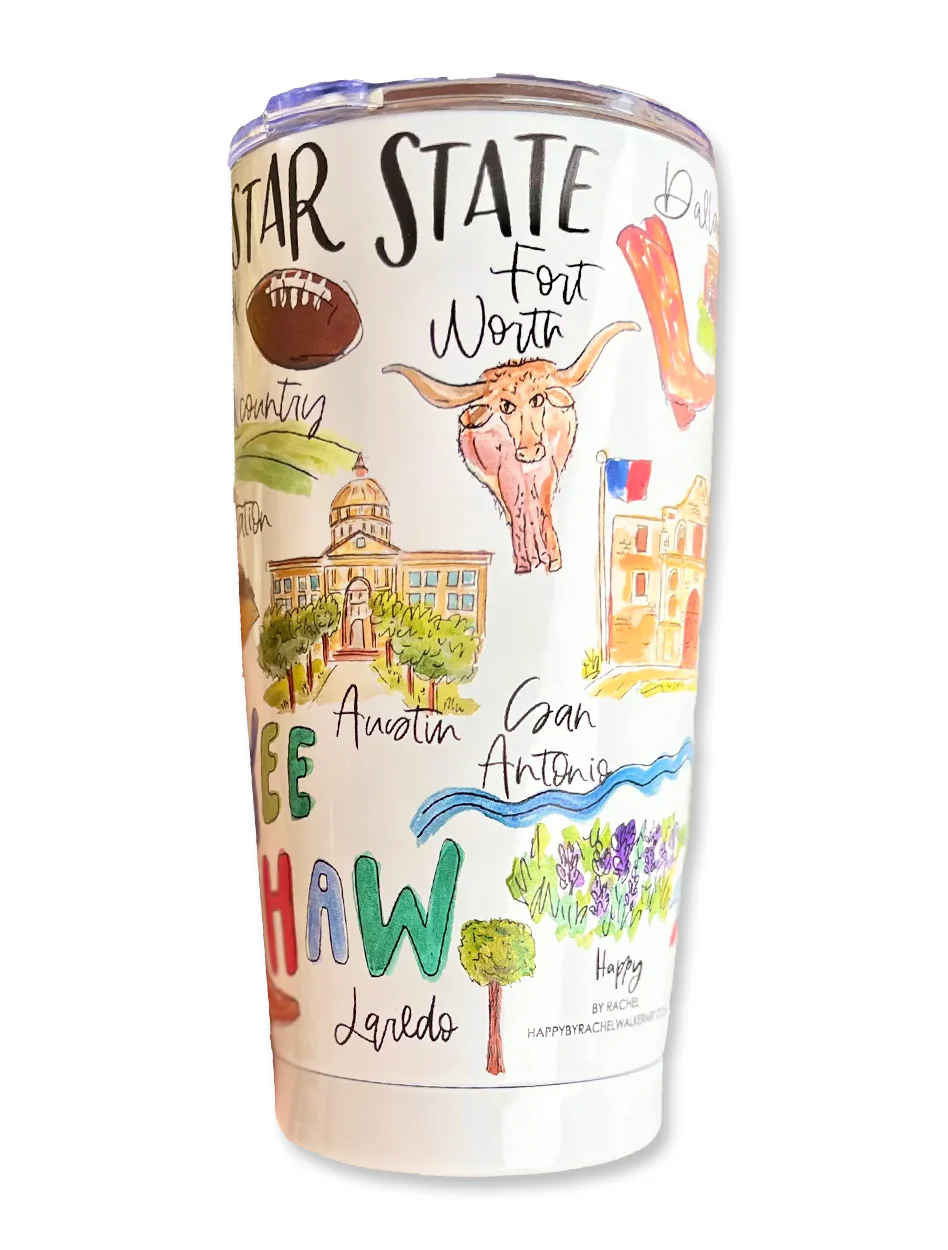 Everything Texas 20 oz Travel Tumbler - Image 2