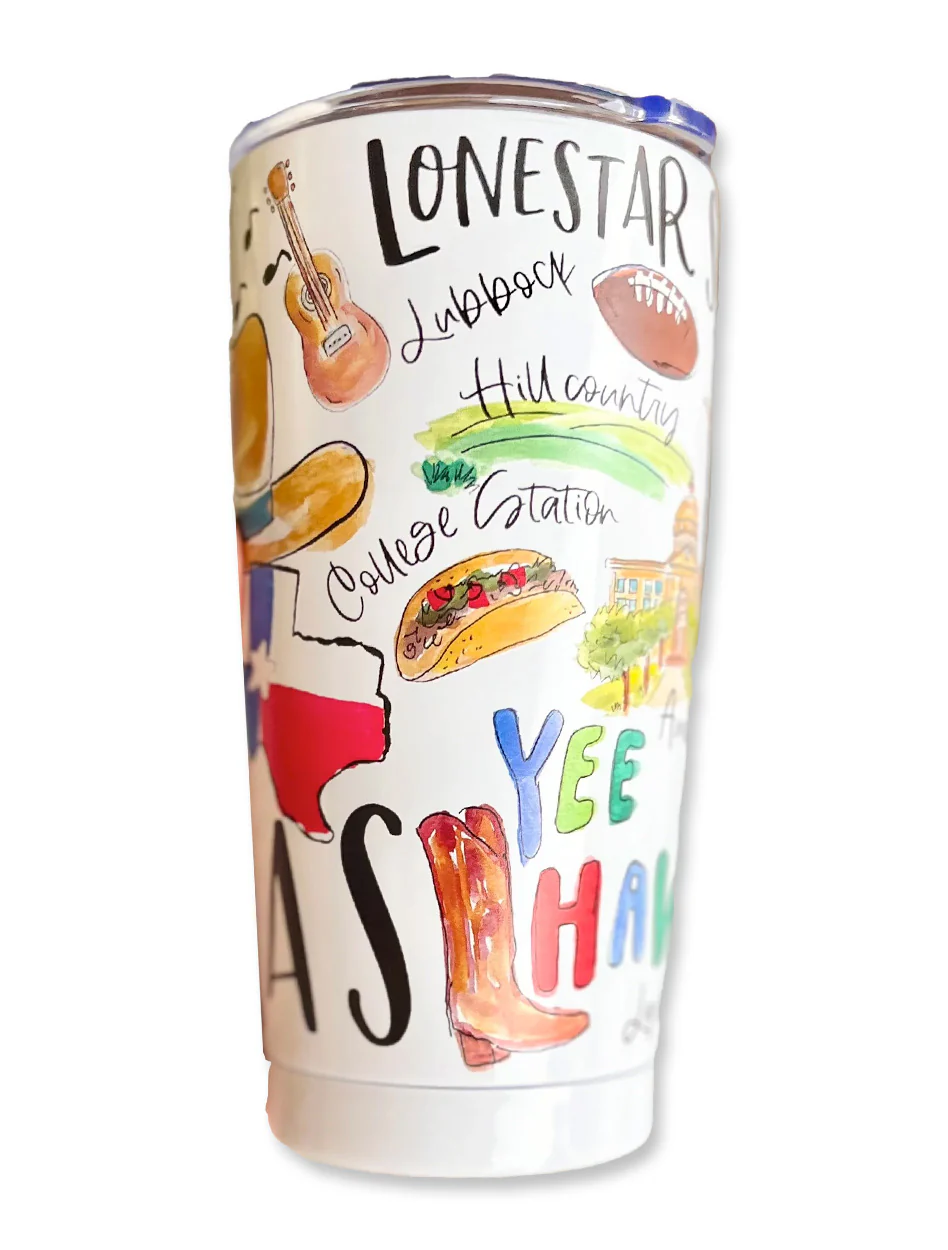 Everything Texas 20 oz Travel Tumbler - Image 3