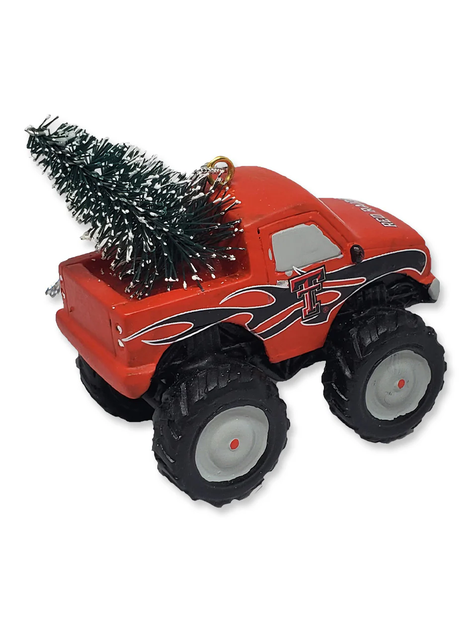 Texas Tech "Monster Truck" Ornament - Image 2