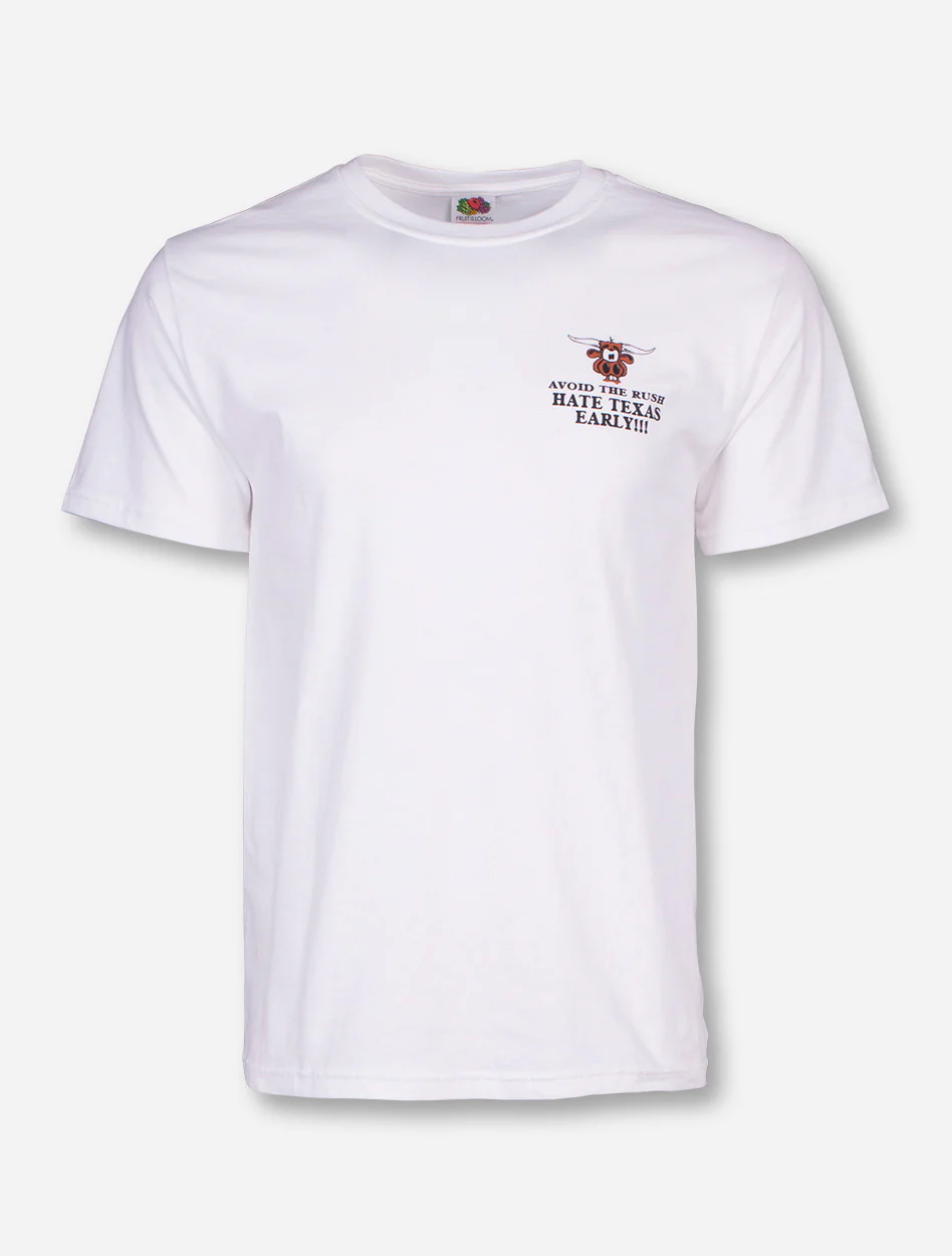 Friends Don't Let Friends Go To Texas White T-Shirt - Texas Tech - Image 2