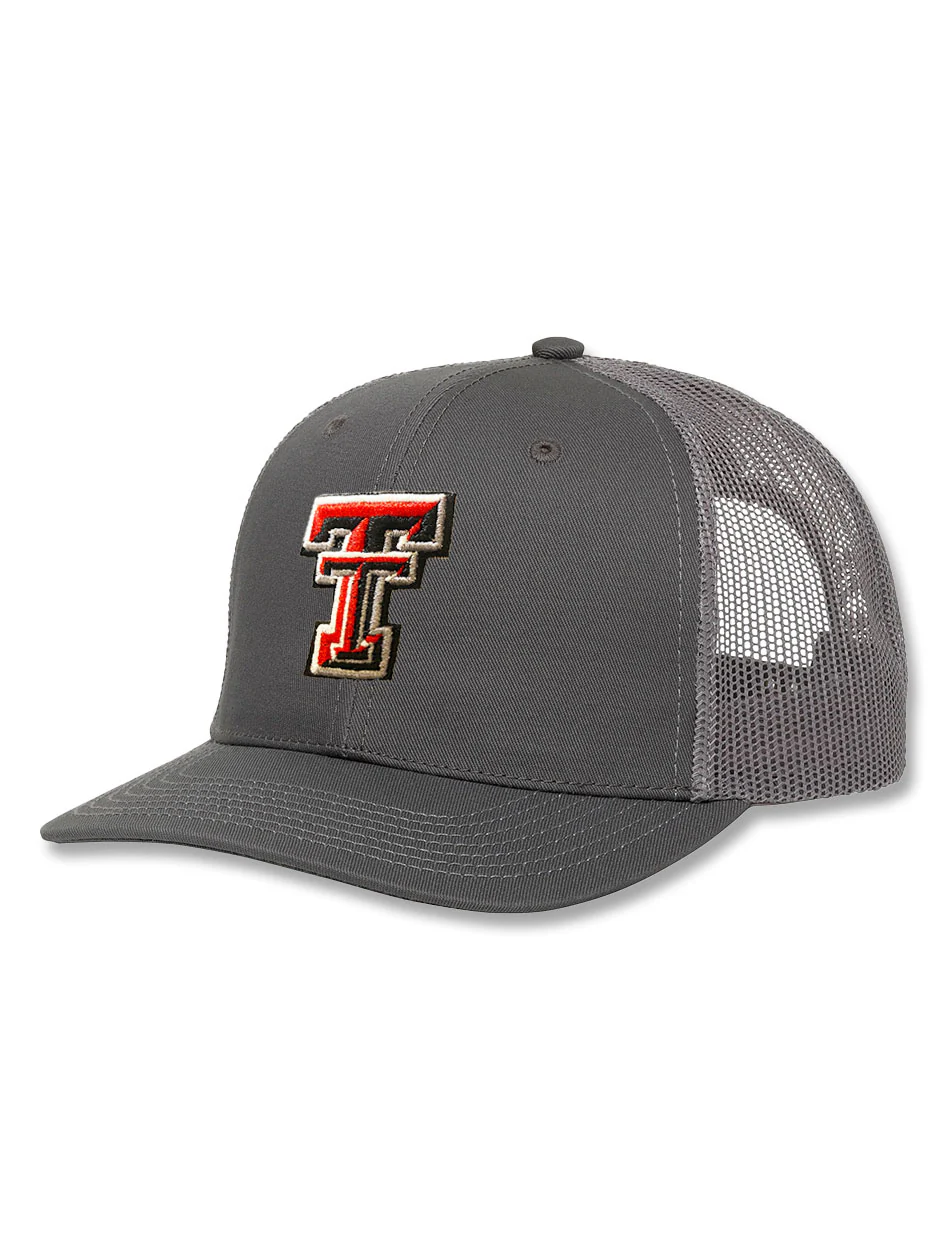 GameGuard Texas Tech Red Raiders Double T "Caviar" Snapback Cap