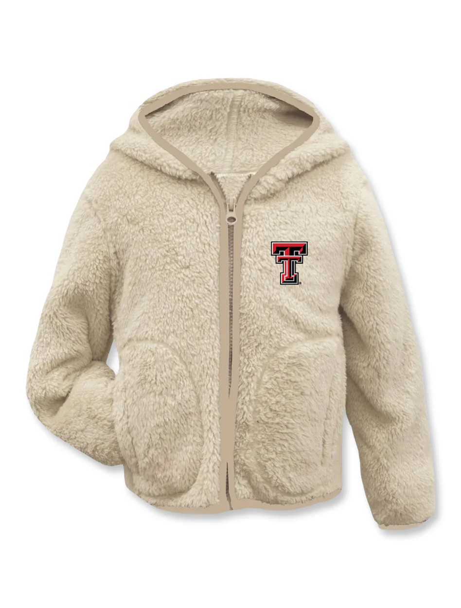 **Garb Texas Tech "Carter" INFANT Sherpa Full Zip Jacket