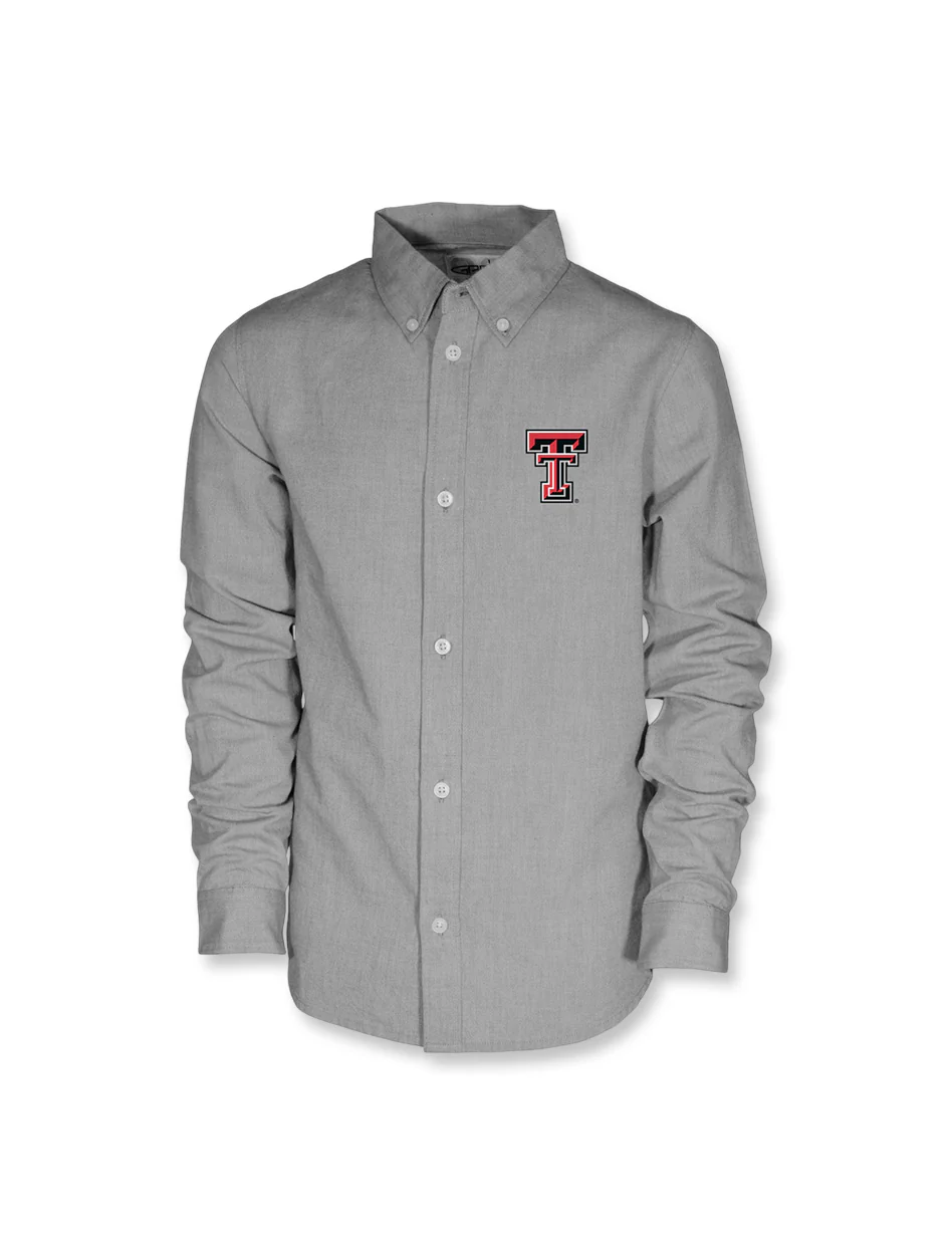 Garb Texas Tech "Stetson" INFANT Chambray Button Down Shirt