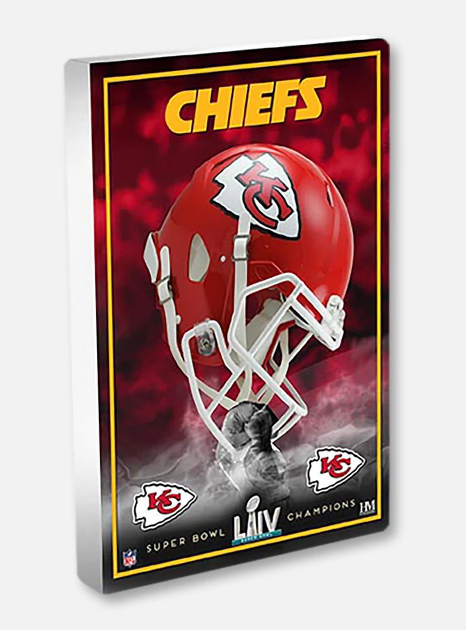 Highland Mint Texas Tech Red Raiders Kansas City Chiefs Super Bowl LIV Champions 3D Acrylic Desktop Blockart