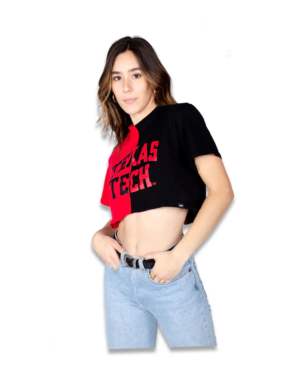**Hype & Vice "Brandy" Colorblock Tee - Image 2
