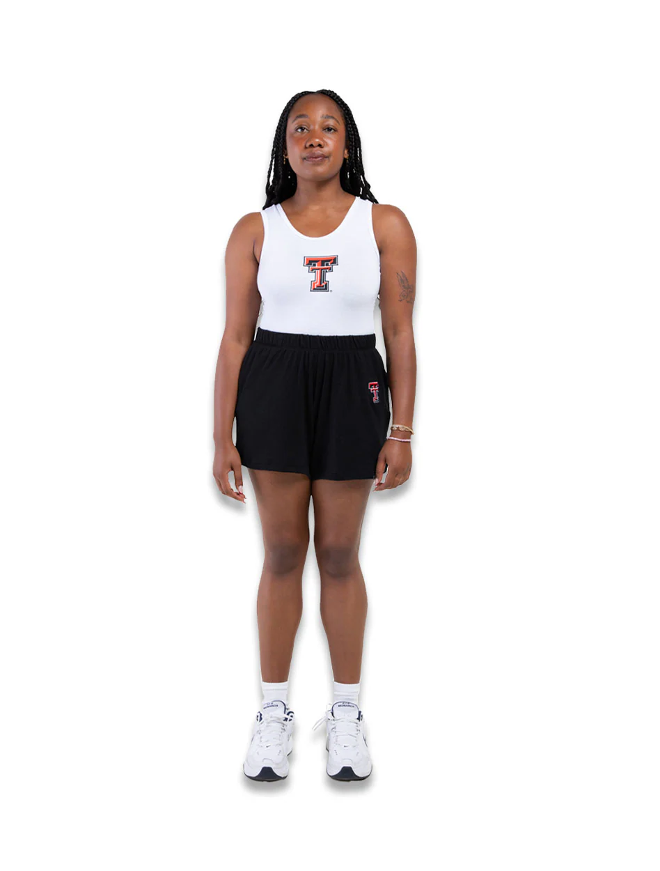Texas Tech Hype & Vice Cut Off Tank Double T