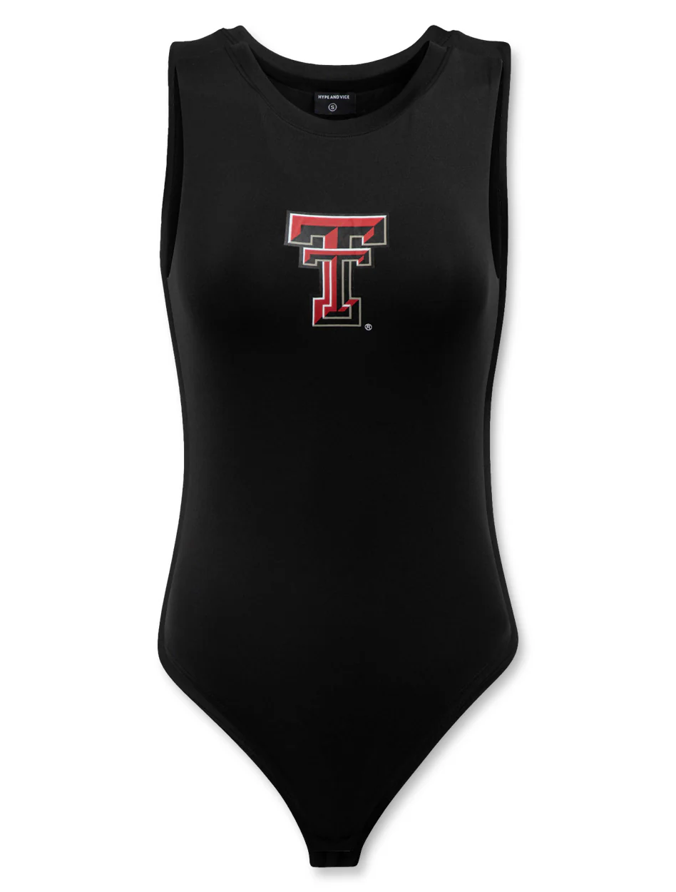 Hype & Vice Texas Tech Double T Contouring Bodysuit - Image 4