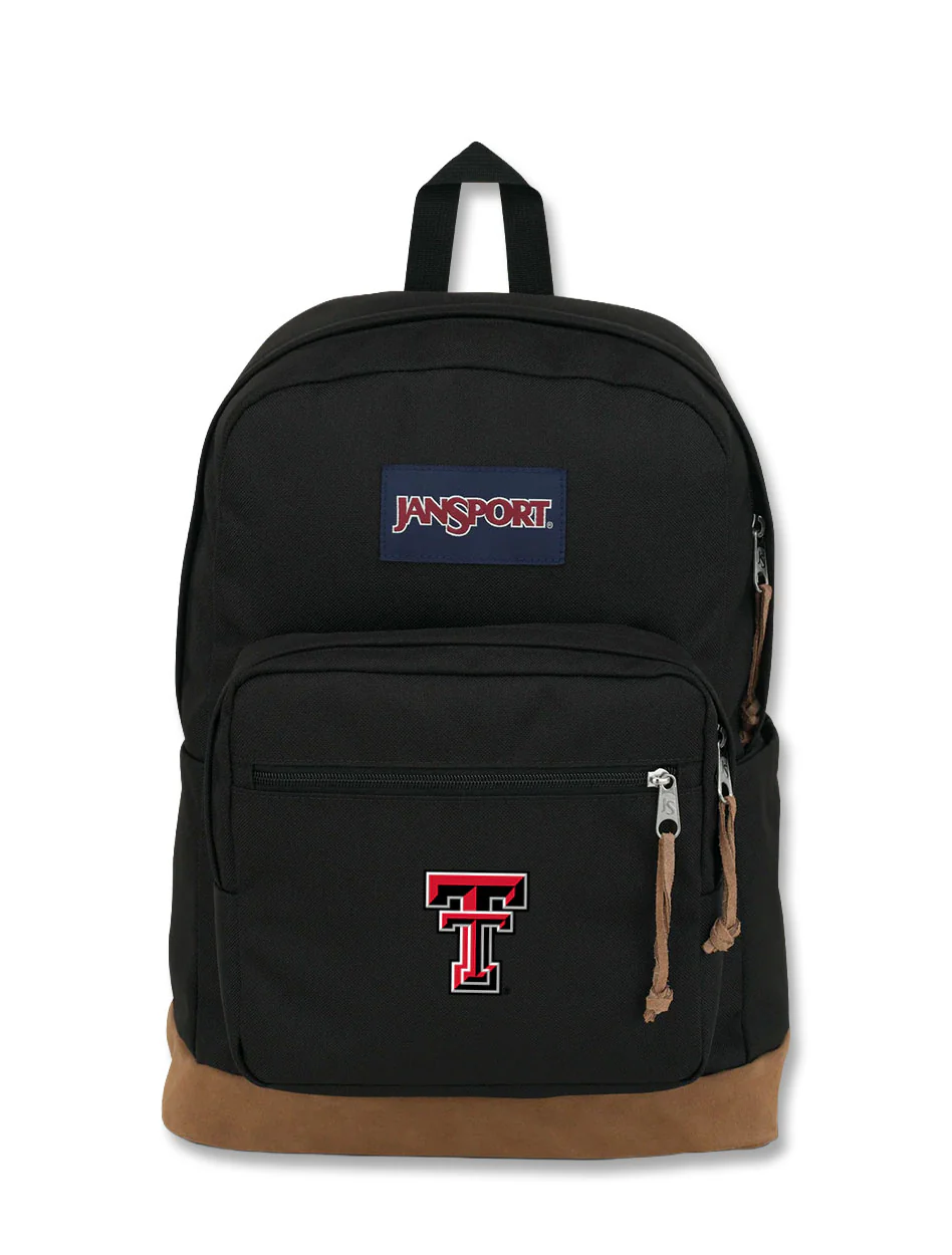Jansport Texas Tech "Right Pack" Backpack With Suede Trim - Image 3