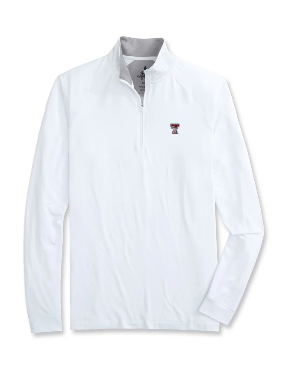 Johnnie-O Texas Tech "Freeborne" Quarter Zip MEN'S Pullover - Image 3