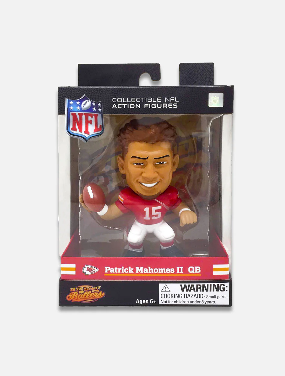 Kansas City Chiefs Patrick Mahomes "Big Shot Ballers" Action Figure - Image 3