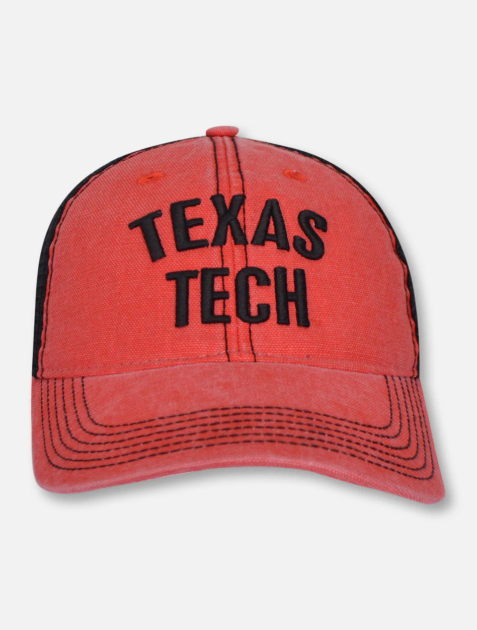 Legacy Texas Tech Red Raiders Stack "The Reason" Mesh Trucker Snapback Cap - Image 3